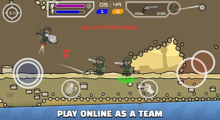 Mini Militia Mod APK Unlimited Ammo And Nitro